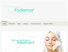 Tablet Screenshot of foderma.com